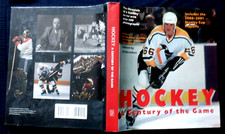 Hockey Century Of The Game book 2001, Lemieux, Barilko, Dryden, Beliveau, Howe