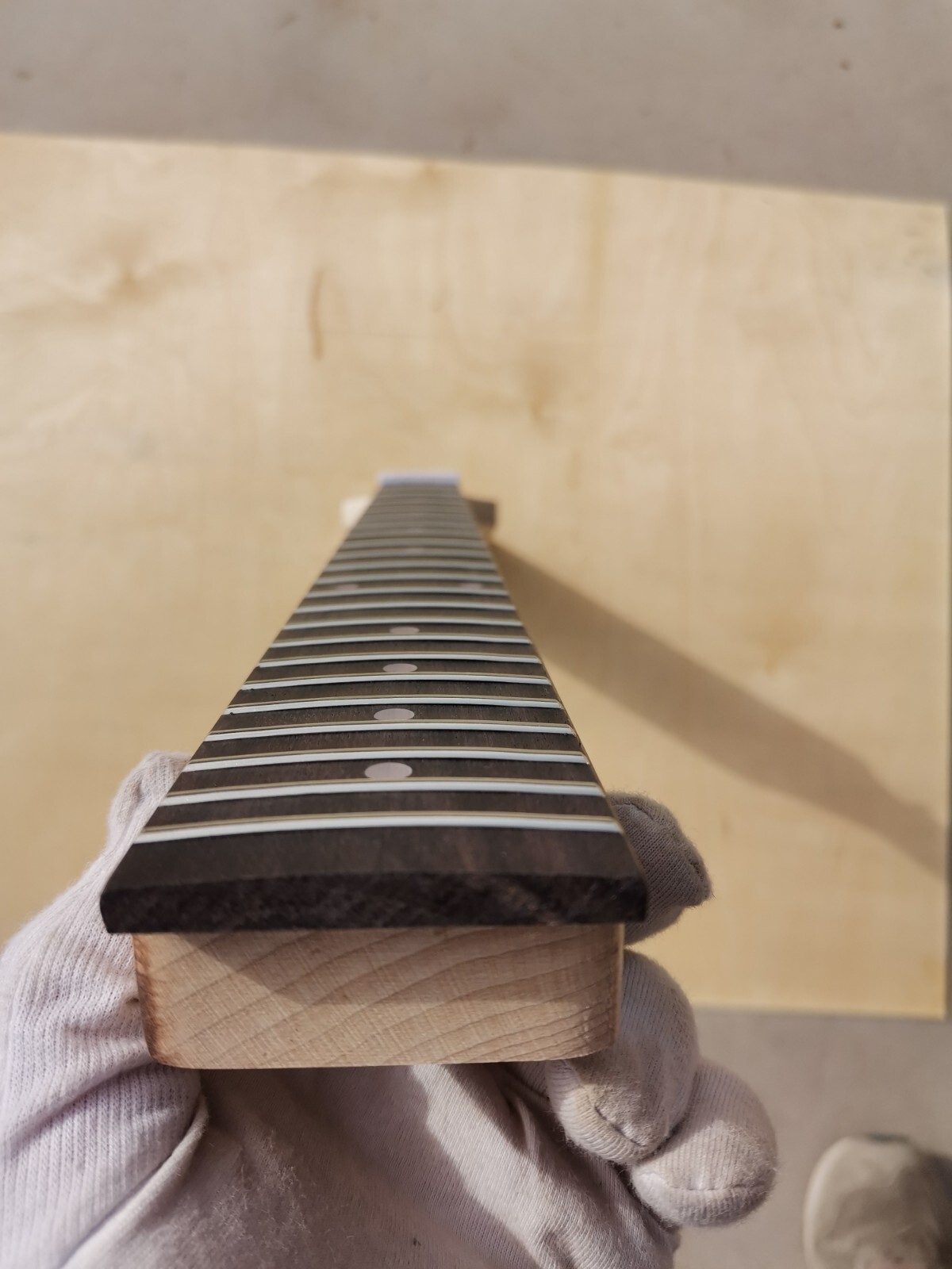Collo chitarra elettrica 22 tasti 24" palissandro tastiera paddle testa-costruzione chitarra fai da te foto 6