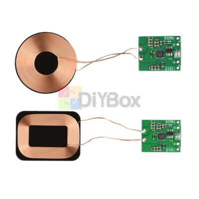 5W Wireless Charging Receiver Module PCBA Small Coil Li-ion Wireless Charging