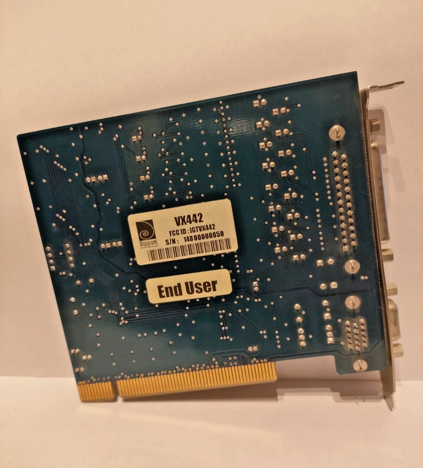 Digigram VX442 96kHz/24 bit Multichannel + Cables - Immagine 2 di 4