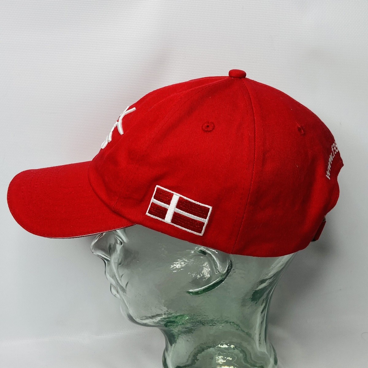 F35 Jet Baseball Cap Hat Red Cotton Embroidered Logo Towsley | eBay