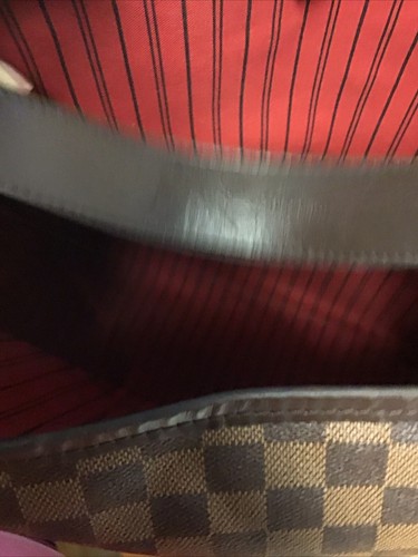 Louis Vuitton Damier Ebene Delightful MM Shoulder Bag *READ* - Picture 21 of 24