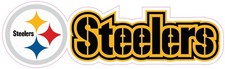 Pittsburgh Steelers Football Vinyl Decal Sticker Car Truck Bumper Tumbler Mug
