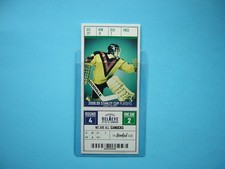 2008/09 VANCOUVER CANUCKS STANLEY CUP PLAYOFF HOCKEY TICKET STUB RICHARD BRODEUR