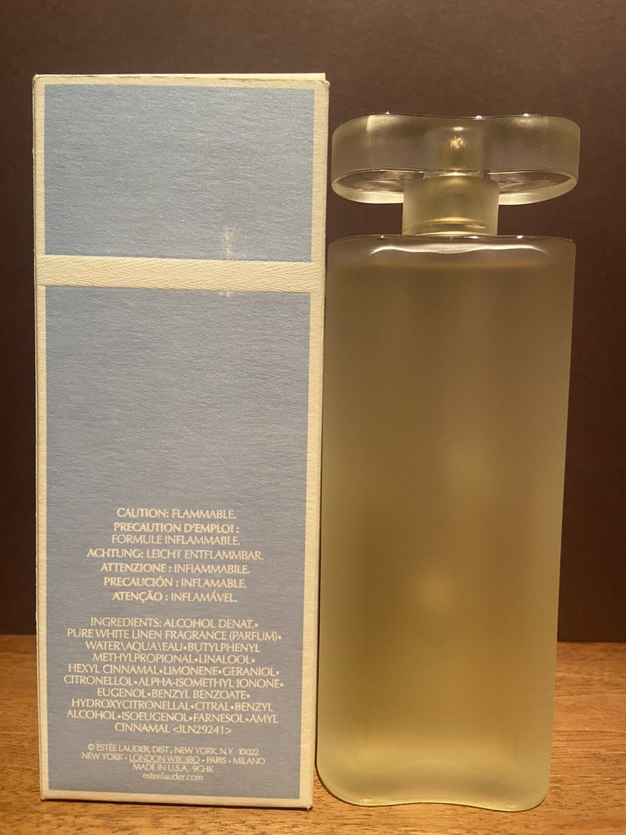 Estee Lauder PURE WHITE LINEN 3.4 oz /100 ml Eau de Parfum