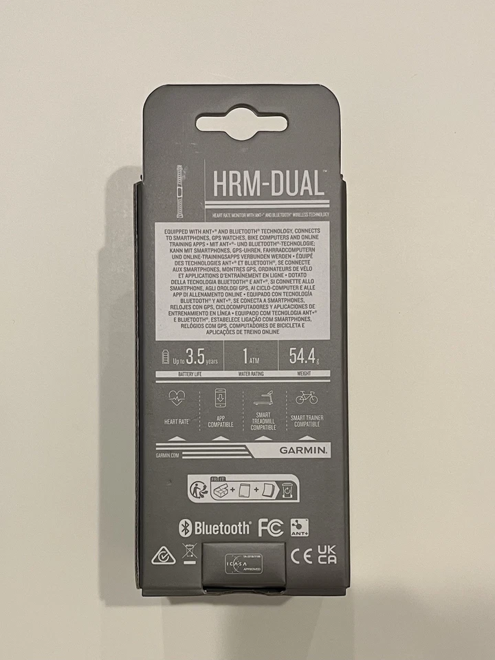 Garmin HRM-Dual Heart Rate Monitor, Black - Image 4 of 4