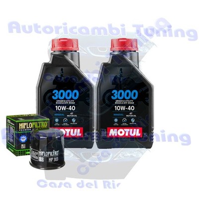 Set Service Öl Motul 3000 10W40 Für Polaris� Atv 500 Sportsman X2 � 2006>2007
