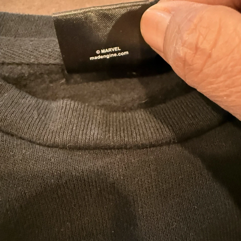 Marvel Boys Spider-Man Beyond Amazing Cómic Pullover Sudadera Negra Nueva Mediana Foto 4 de 4