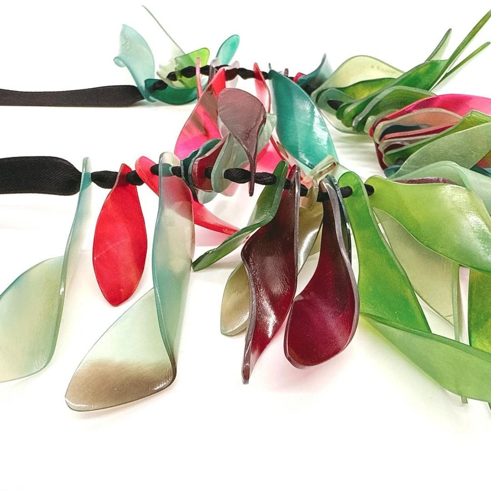 MARNI Necklace Accessories for women in Green and Pink Near Mint Rare Japan - Image 4 of 4