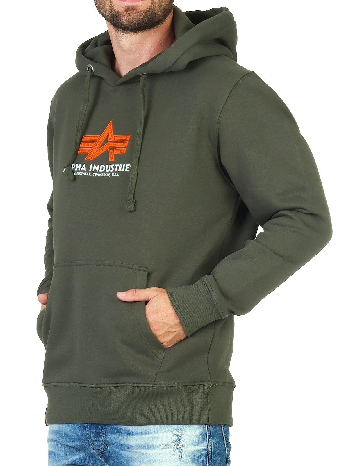 SACAI Felpa con cappuccio uomo Alpha Industries pullover felpa con cappuccio 178312RB