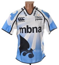 Sharks South Africa Rugby Union Shirt Jersey Canterbury Size M Adult Club Sports