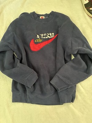 Women s Vintage Nike Air Embroidered Crewneck Sweatshirt #90s #Vintage Size L