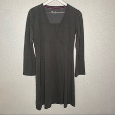 Horny Toad Gray Long Sleeve Dress Size Small