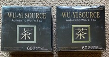 Authentic Wu Yi Source Oolong Tea 60 Premium Tea Bags Lot of 2