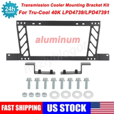 Aluminum Transmission Cooler Mounting Bracket For 1999-06 GM Truck Tru-Cool 40k