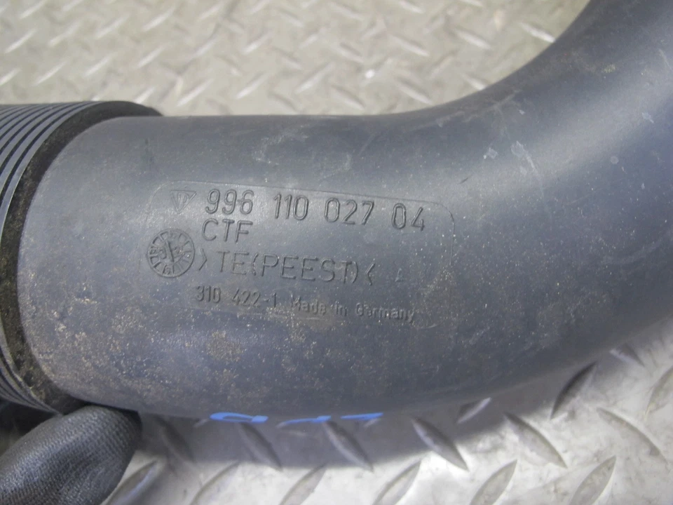 Tubo tubo manguera admisión aire motor transmisión manual Porsche Boxster 986 2000-2004 Foto 3 de 4