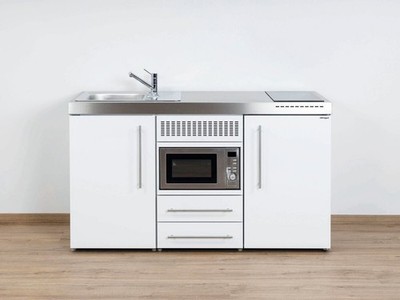 Stengel Miniküche Premiumline MPM 150 mit Kühlschrank und Mikrowelle