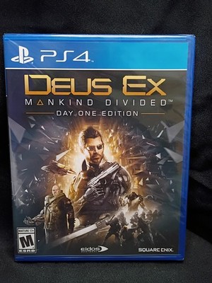 Deus Ex: Mankind Divided - Day One Edition - Sony PlayStation 4 New (Sealed)