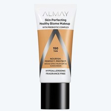 Almay Healthy Biome Face Makeup 150 Tan Liquid Foundation Hypoallergenic
