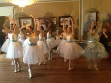 Lot Of 7 Leo  s Ballet Costume White Tulle Romantic Tutu Style Size Child 19in