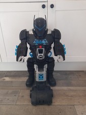 batman imaginext large transforming bat-tech batbot- lights/sounds