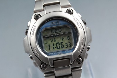 ② CASIO MRG-200T MR-G G-SHOCK クォーツ チタン Rare [Near MINT] Casio G-Shock MR-G MRG-200T Titanium Quartz Men's