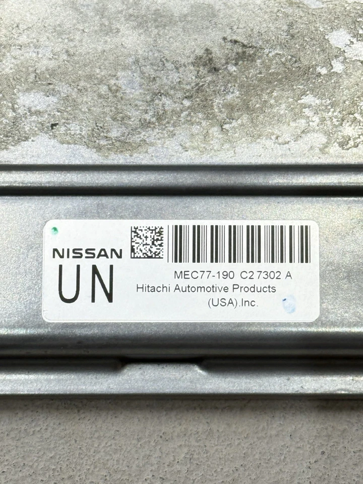 2010 Nissan Xterra Frontier 4.0L Engine Control Module PCM ECU ECM MEC77-190 C2 - Image 2 of 4