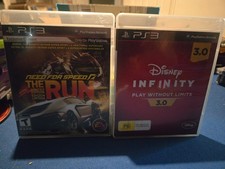 PlayStation 3 PS3 2 Games: Need For Speed The Run, Limited Edition, Infinity 3.0