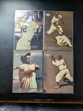 1996 Upper Deck Jackie Robinson Collection Numbers 1,2,3,4