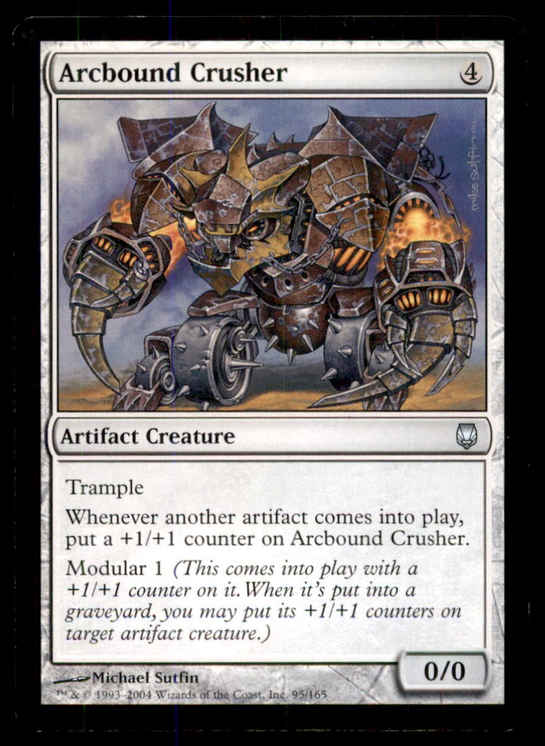 MTG Arcbound Crusher LP Light Play Darksteel [3375]