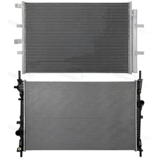 Aluminum Radiator & A/C Condenser Cooling Kit for 2015-2019 Ford Transit-150