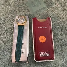 Vintage New Old Stock Swatch Watch 1990's Irony