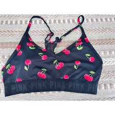 VS Pink Cherry Small Sports Bra