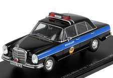 1/43 MERCEDES BENZ W108 MILITSIA GAI LENINGRAD 1980 SPARK A004 EXTREMELY RARE