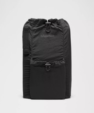 NWT $98 Lululemon 2-in-1 Convertible Backpack 21L Black 