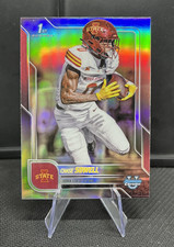 2025 Bowman Chrome U - Chase Sowell #123 1st Refractor- Iowa State Cyclones