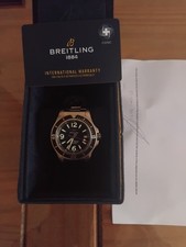 Breitling Superocean A17366 42mm Black Dial Excellent Condition, Box and Papers!