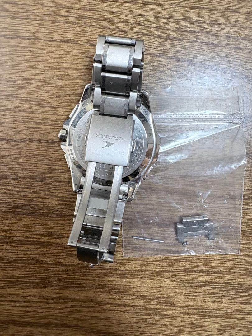 Casio OCW G2000 Oceanus Titanium Watch Solar Radio Wave Timepiece Luxury image 3