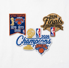 EMBROIDERED KNICKS WINNER CHAMPIONS 2026 NBA ...