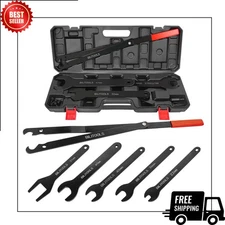 Clutch Removal Tool Kit, Clutch Wrench Set 22 36 40 47 51 MM with Pulley