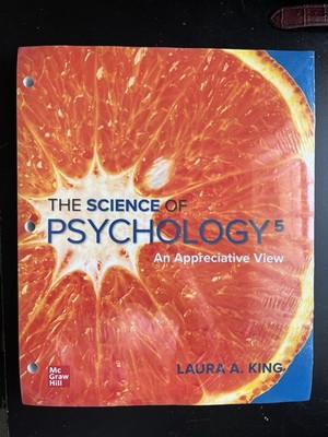 McGraw-Hill The Science of Psychology 5th Ed Loose-Leaf by Laura A. King