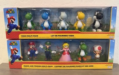 Super Mario - Mario and Friends & Yoshi Multi-Packs, Lot Of 2, New Sealed