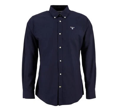 Barbour Chemise Homme Treeport Manches Longues MSH5753NY91 Couleur Bleu - Photo 1/4