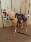 Vintage Louis Marx Toys - Buckskin Horse w/Nodding Head - Johnny West