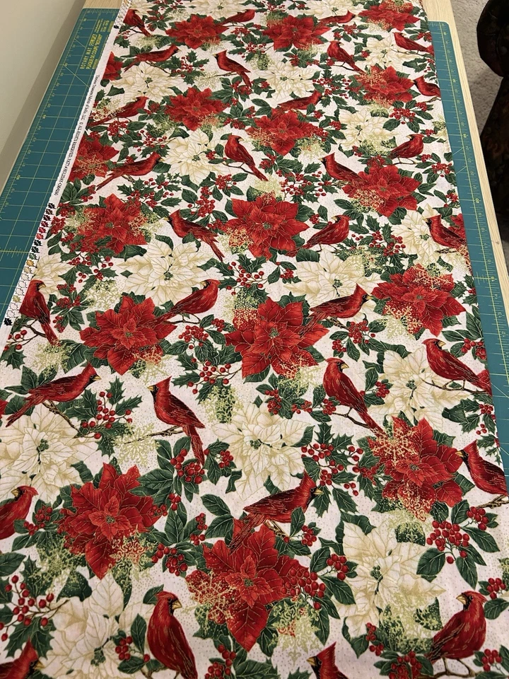 Tela de Navidad Timeless Treasures POR Acolchado Rojo Costura #VACACIONES CM-4280 Foto 4 de 4