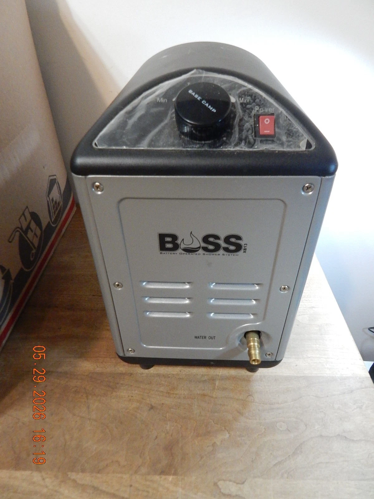 Mr Heater BOSS-XB13 Basecamp Battery Operated Shower System Base Only Works
