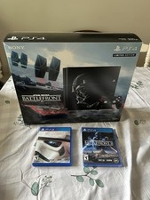 Sony PS4 500GB Star Wars Battlefront Darth Vader Limited Edition CIB. Extra Cont
