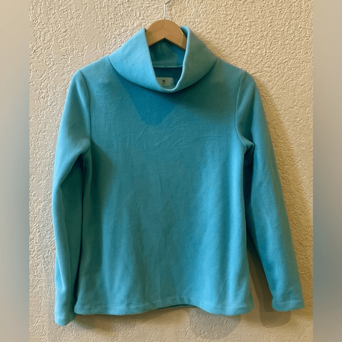 Dudley Stephens Mock Turtleneck Fleece Pullover Sz Small Park Slope NWOT - Picture 2 of 7