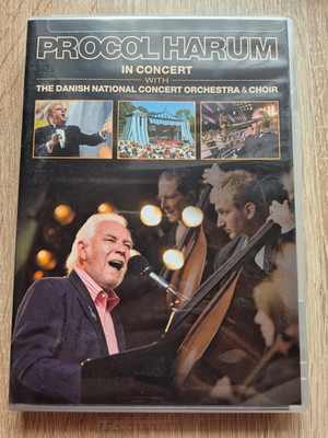 Procol Harum - DVD  In Concert Danish National Orchestra & Choir   mint