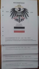 Hochwertige Vordrucke und Münzhüllen für alle Kursmünzen von 1873 - 1945